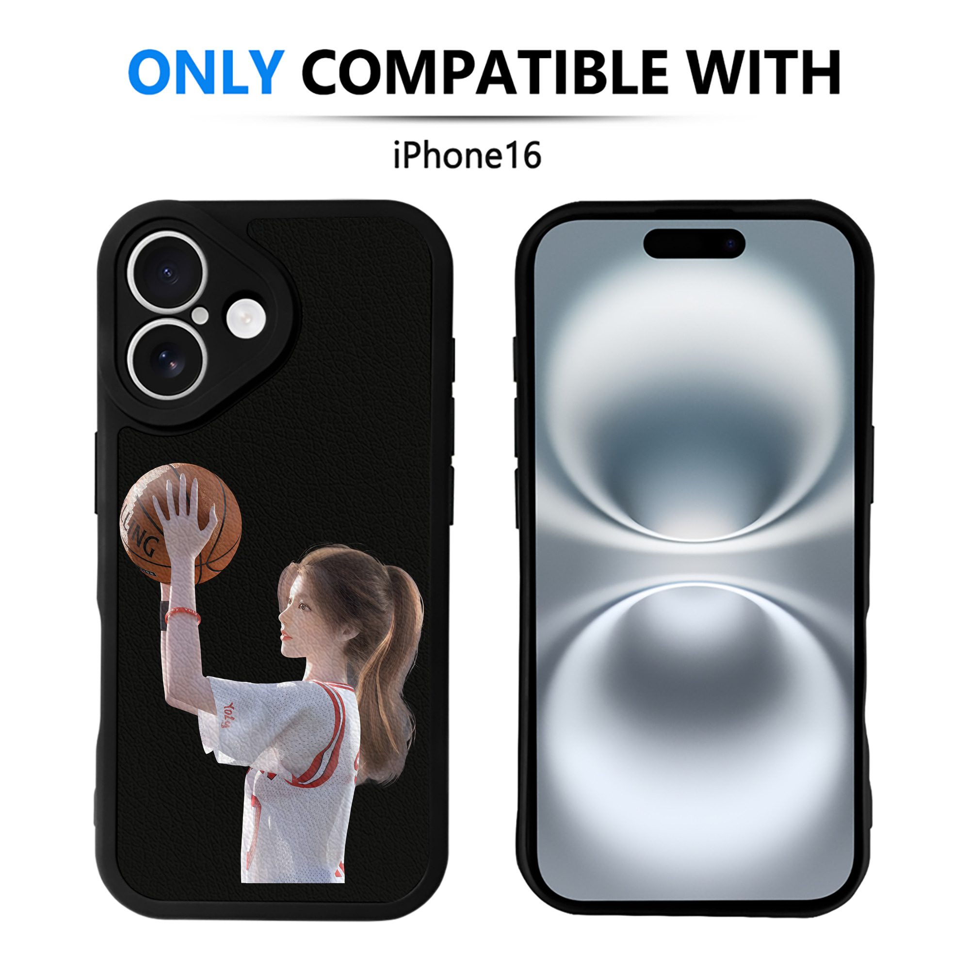 （画像用） SLAM DUNK／スラムダンク 【iPhone 16シリーズ対応】シリコンスマホケース（レザー調） 材質：シリコン